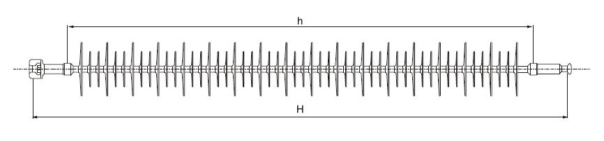 polymer 230kv insulator